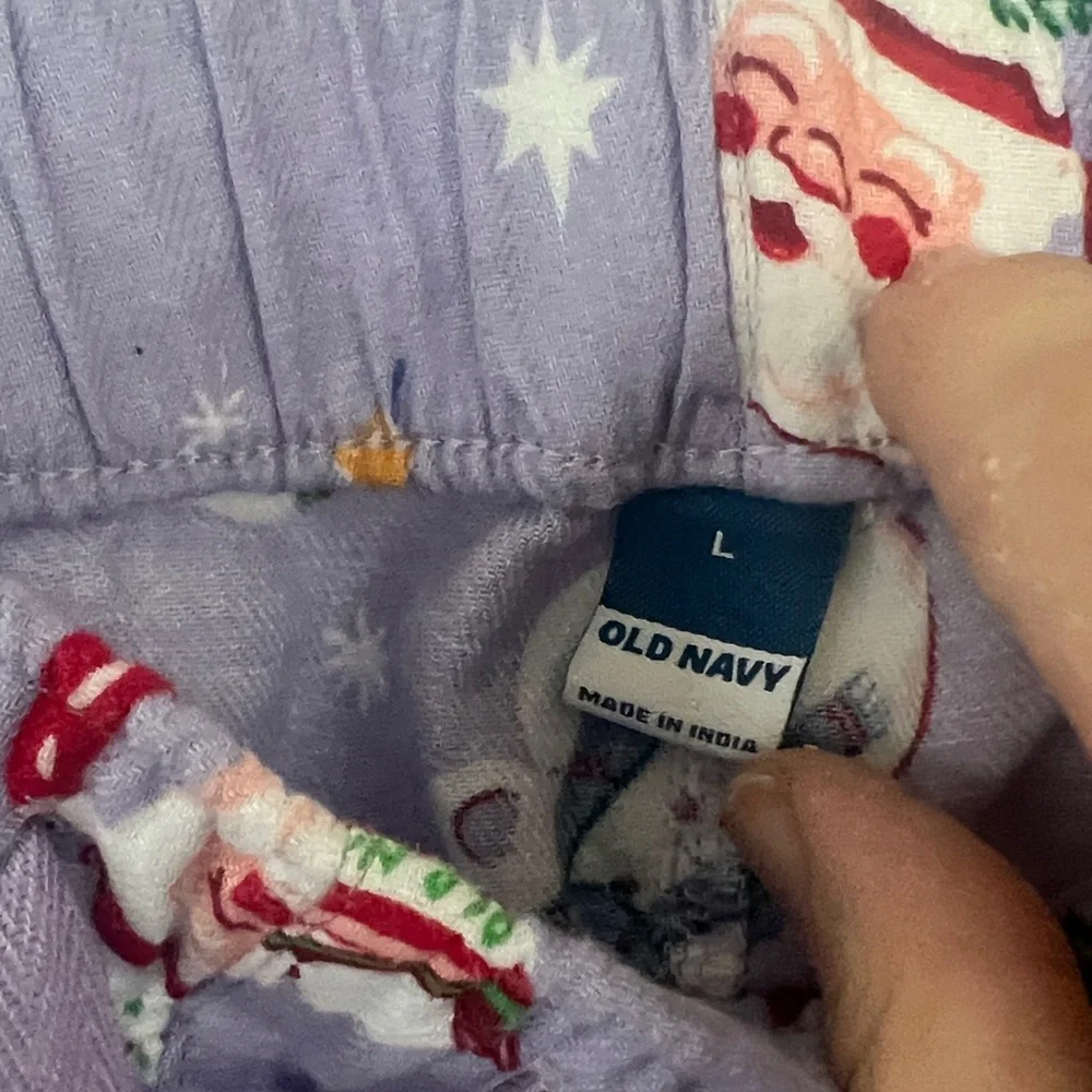Old Navy Flannel Pajama Set Size L/XL